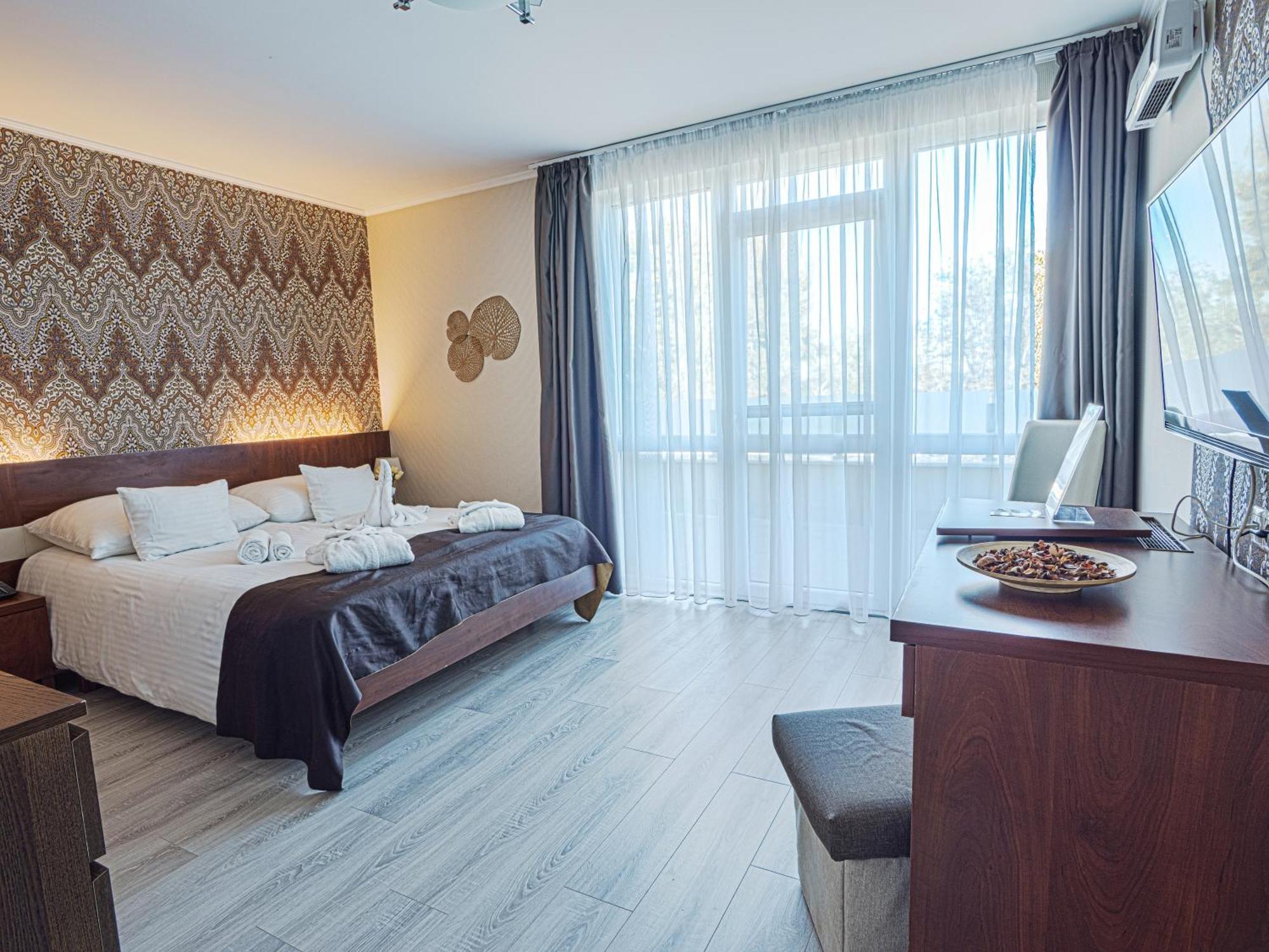 Holiday Beach Budapest Wellness Hotel With Sauna Park Exterior foto